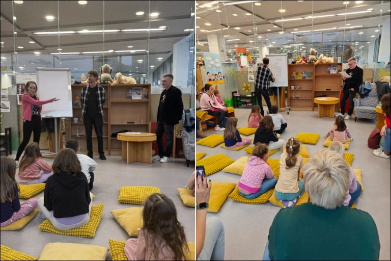 Prijazna knjižničarka Maja nas je najprej predstavila