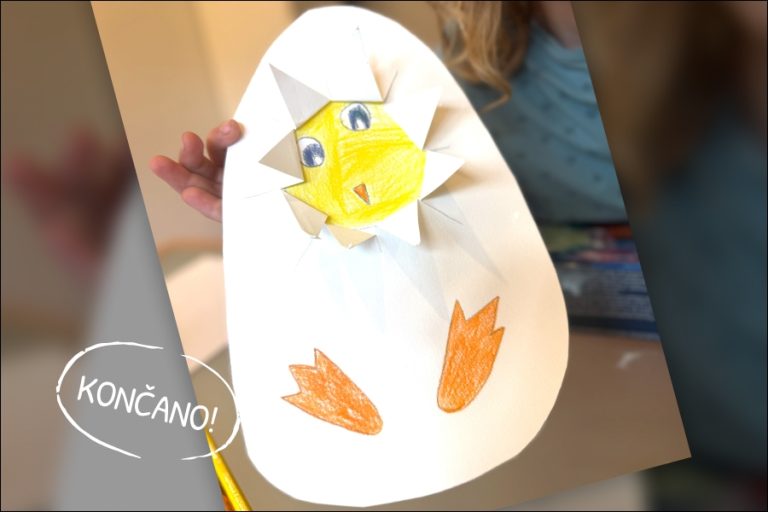 Izdelava piščančka je končana